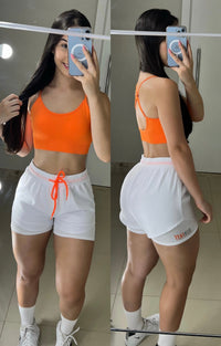 Short Feminino Lívia Branco