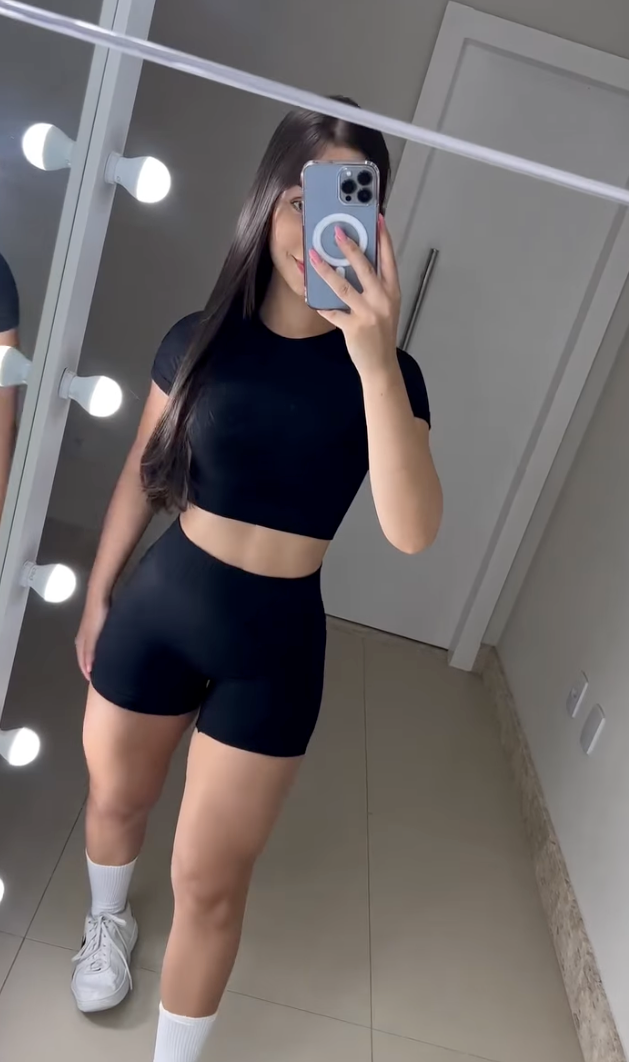 Short Feminino Beatriz Preto